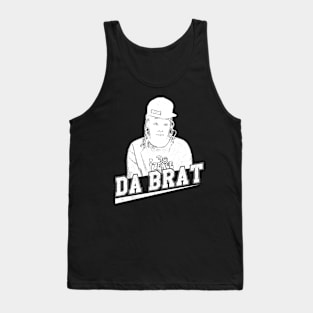 Da Brat // white retro Tank Top